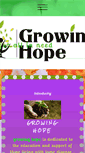 Mobile Screenshot of growing-hope.com