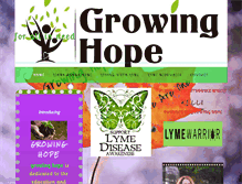 Tablet Screenshot of growing-hope.com